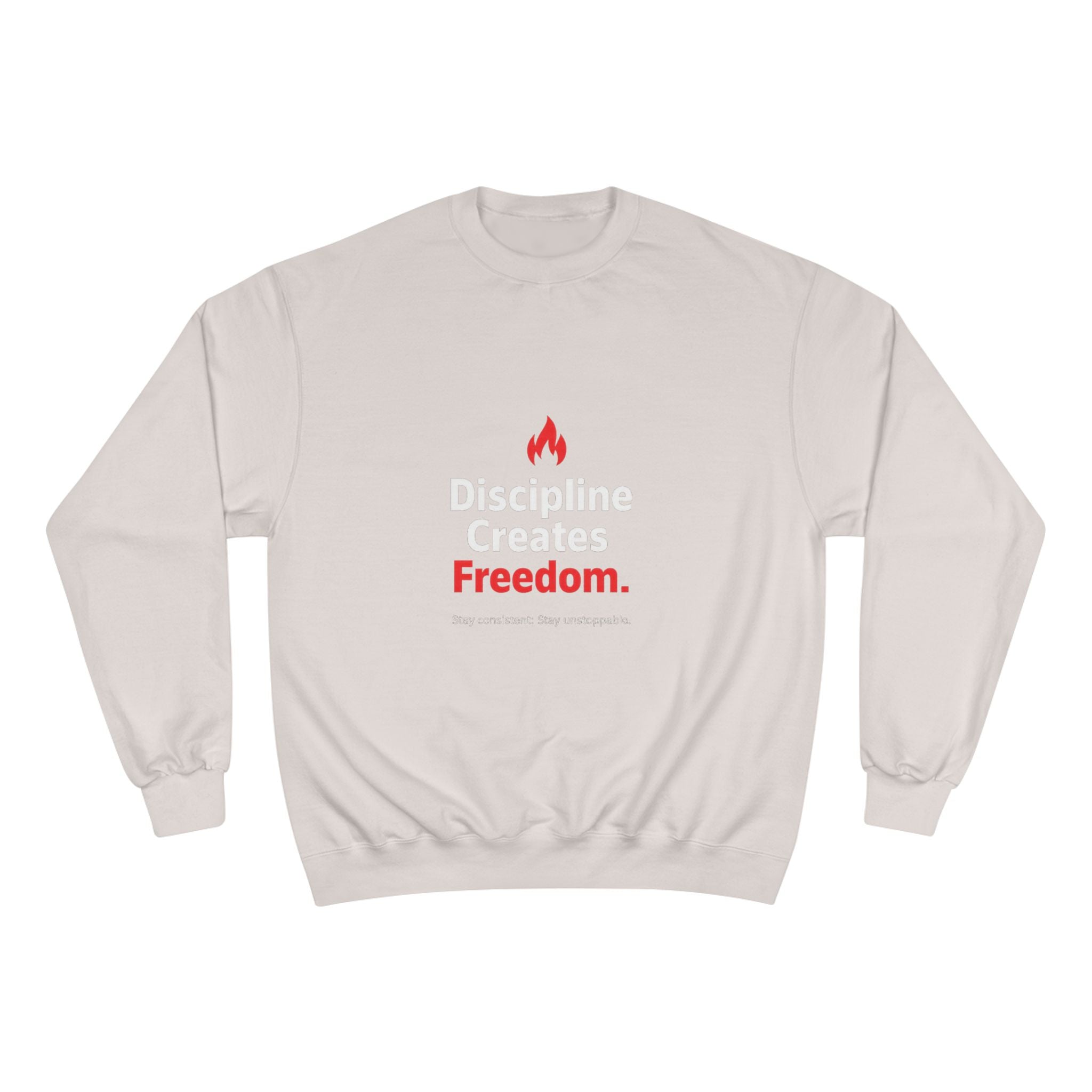 Discipline Creates Freedom Sweatshirt — Motivational Champion Crewneck