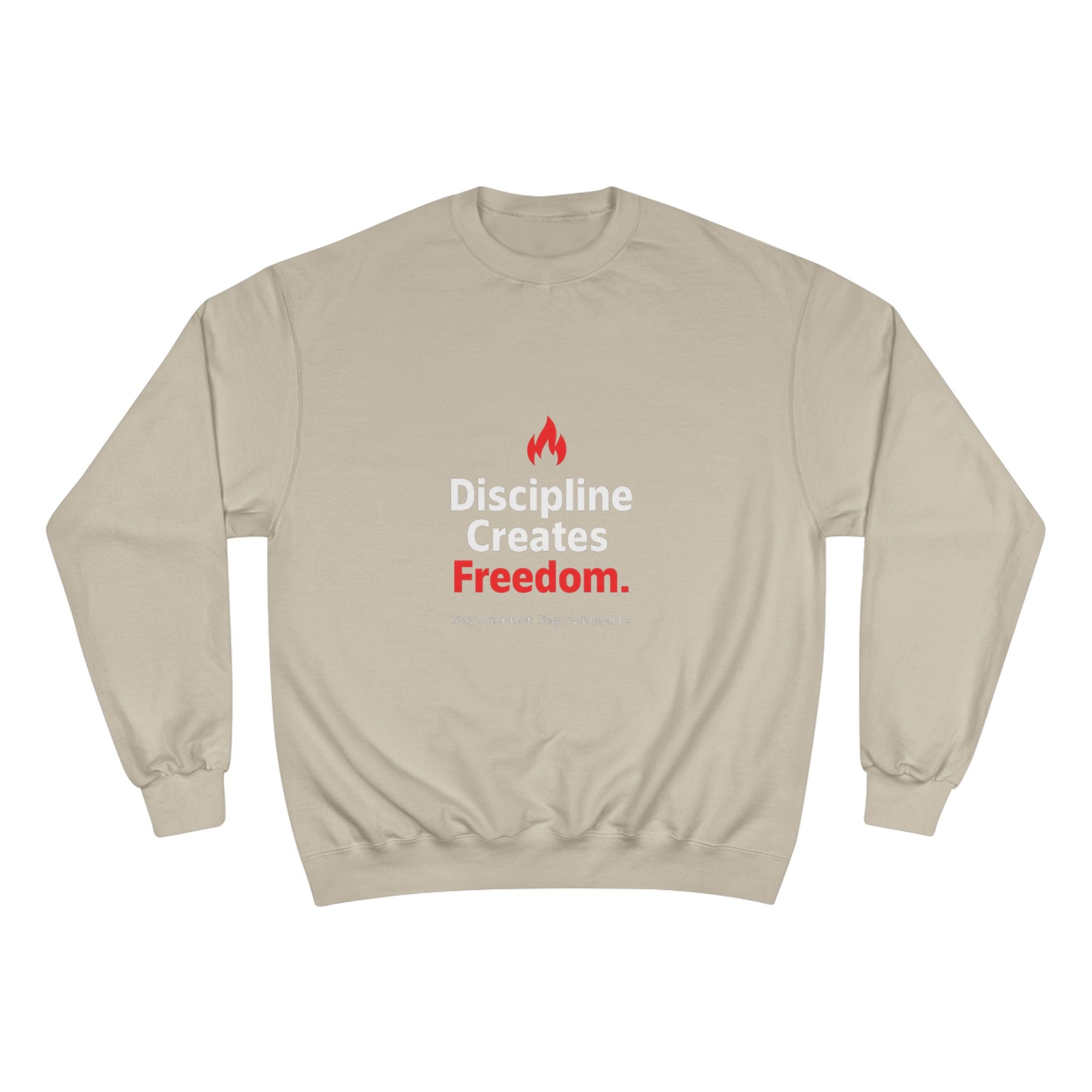 Discipline Creates Freedom Sweatshirt — Motivational Champion Crewneck